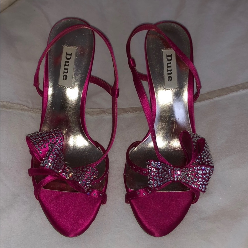 Dune stiletto with crystal bow 🆕